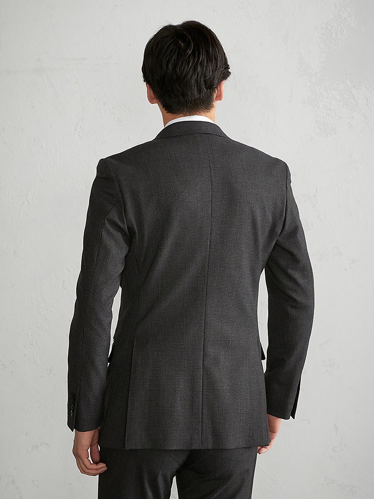  スーツ ノータック スーツ 背抜き仕立て ストレッチ スーツ