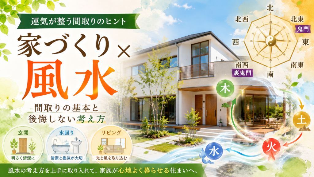家づくり 風水