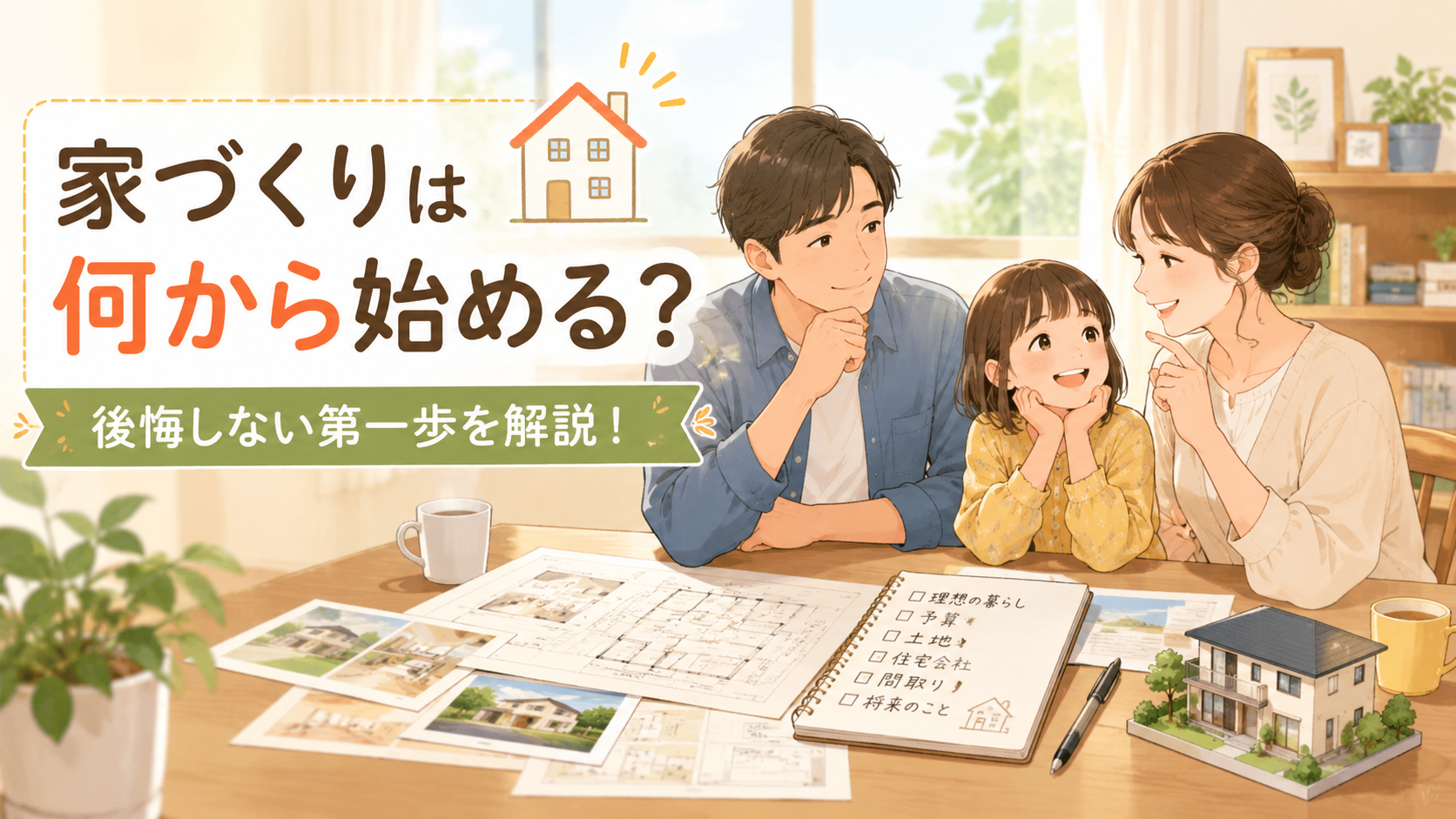 家づくり 何から始める